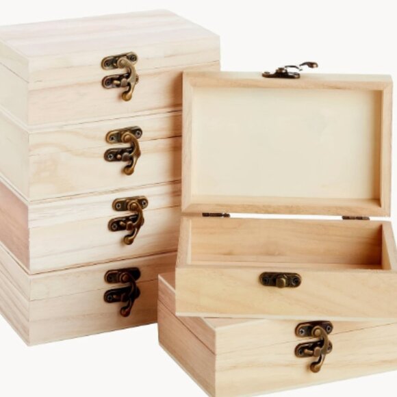 Hand Painted Wood Boxes Custom Painted - Picture 5 of 5